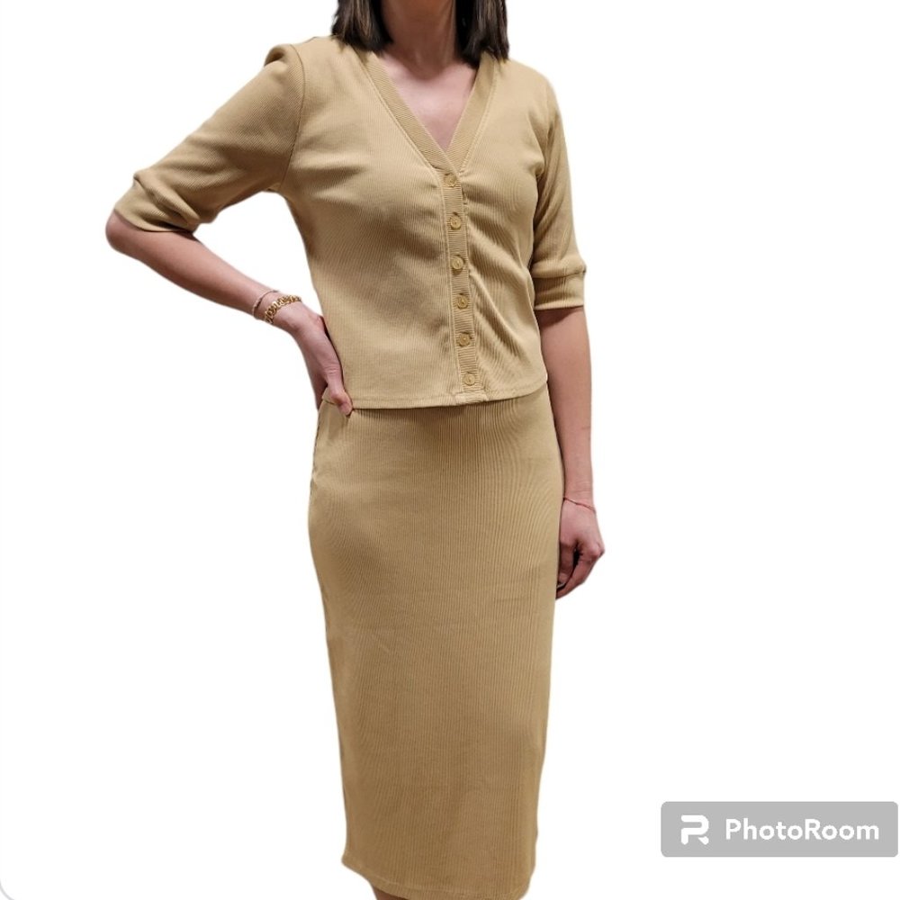 Bagatelle Collection 2 Piece Matching Set Top and Skirt Size M